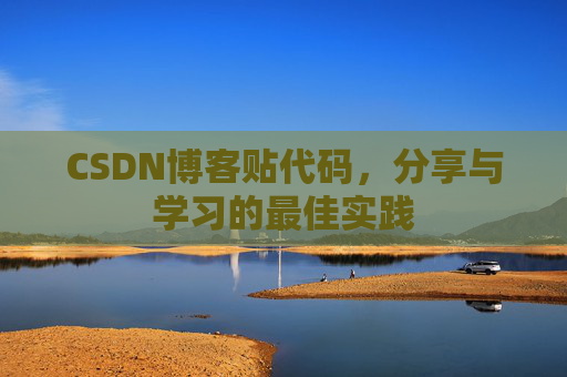 CSDN博客贴代码，分享与学习的最佳实践